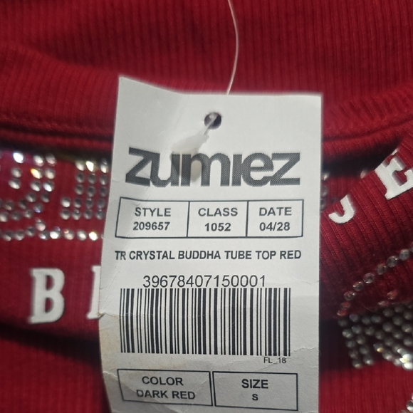 True Religion Red Crop Top - Picture 5 of 5